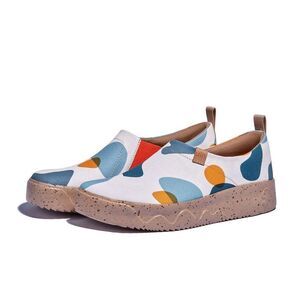 UIN Women's Travel Walking Shoes Casual Sneaker (Forest Huts Toledo IX)